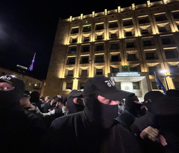 Tbilisidə keçirilən aksiya zamanı iki nəfər saxlanılıb