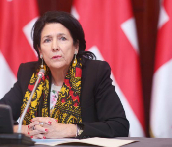 Gürcüstan prezidenti Salome Zurabişvili 