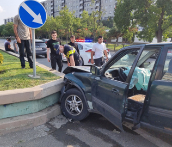 ავარია მეგობრობის გამზირზე (VİDEO)